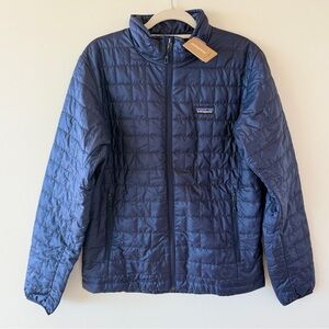 NWT Patagonia Nano Puff Insulated Jacket Mens Medium Classic Navy Blue